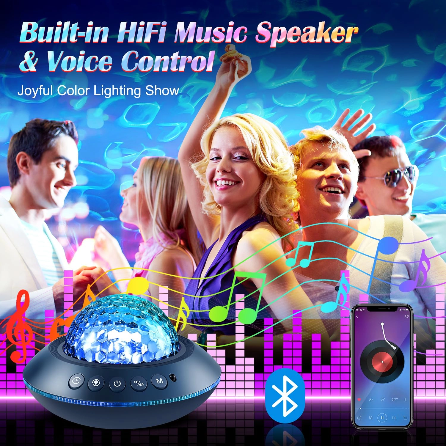 Galaxy Projector - Battery Powered