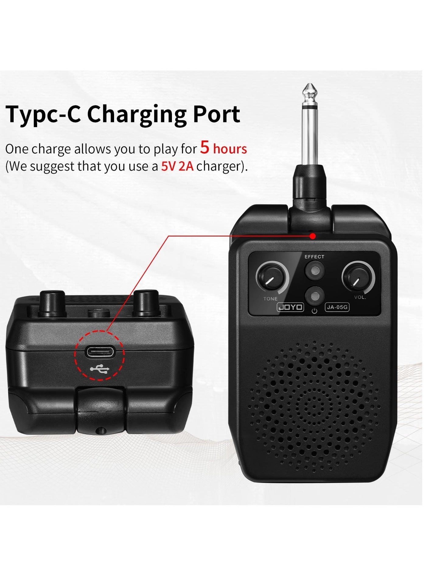 Electric Guitar Amp - 5W Bluetooth