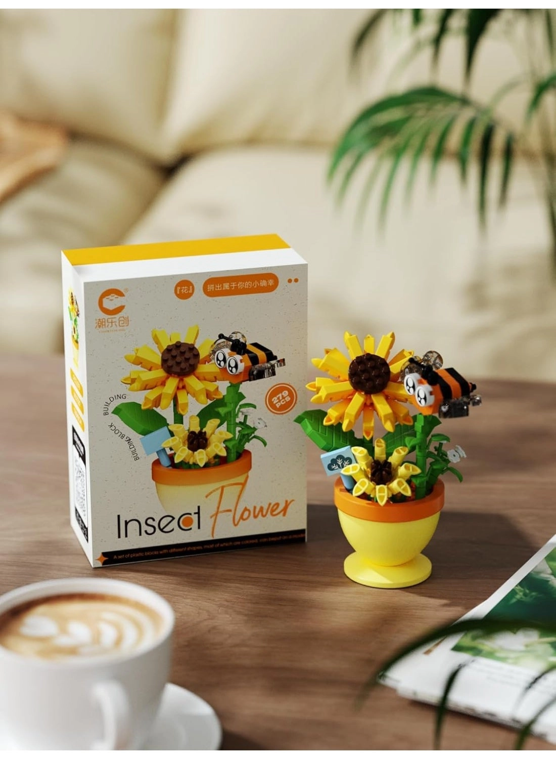 Mini Flower Bonsai - 4 piece(s)