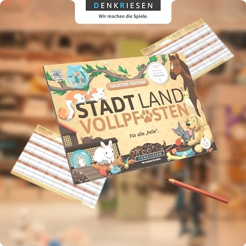 Stadt Land Vollpfosten: Fluffy Edition (German)