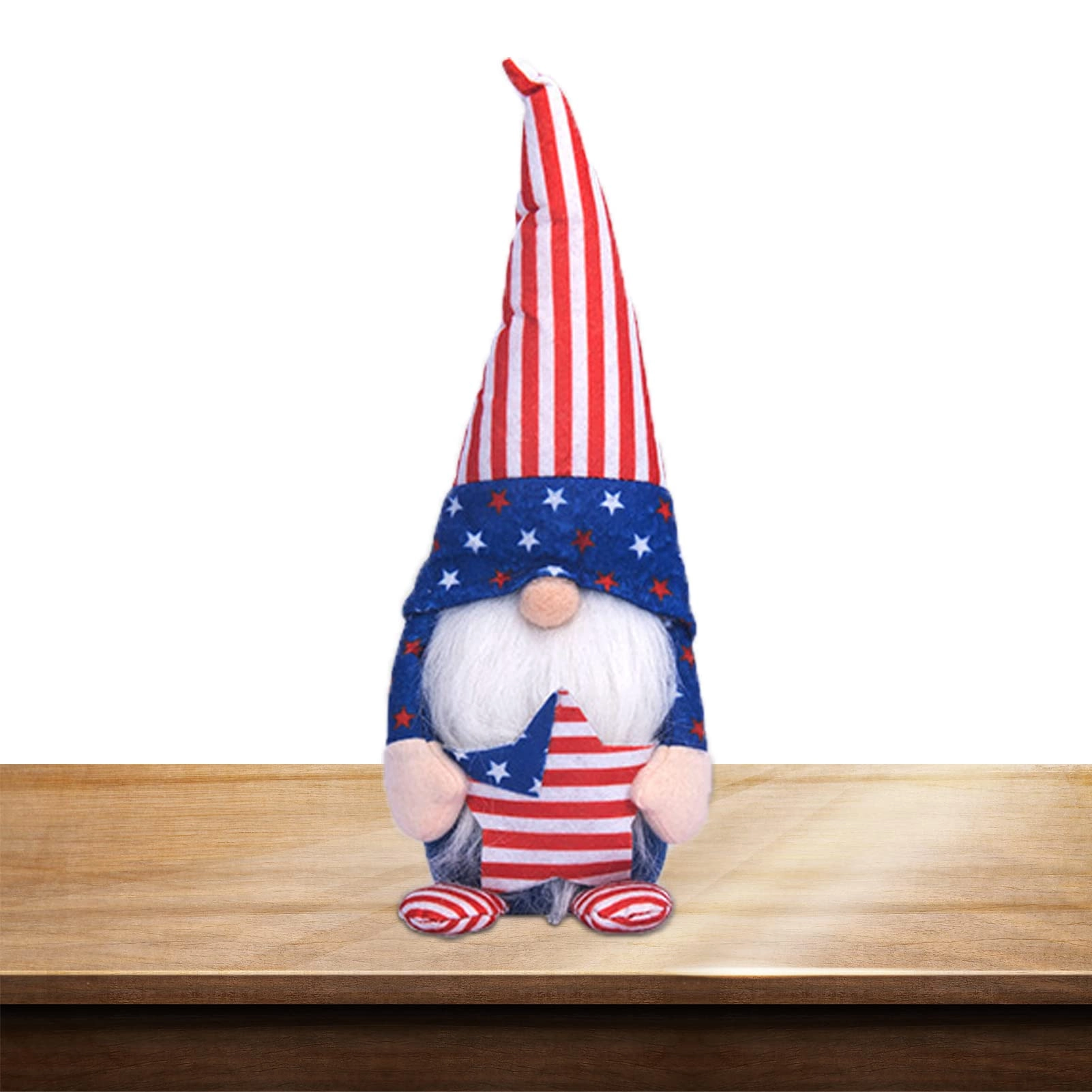 HXNYT Independence Day Gnomes Plush - Polyester
