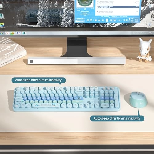 Wireless Keyboard & Mouse Set - US Wireless