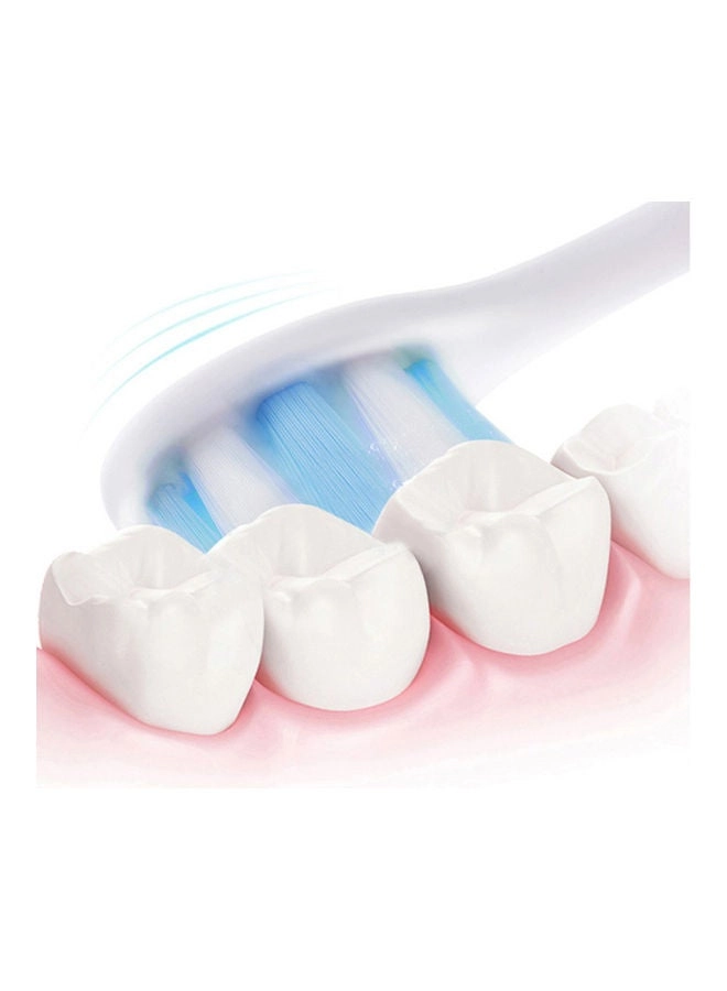 PSM brush - 6-Speed Sonic Vibration White Combo