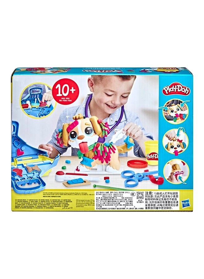 Care And Carry Vet Playset - 10 Tools 5 Modeling Compound Colors (F3639)