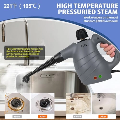Handheld Steam Cleaner - 450 Milliliters