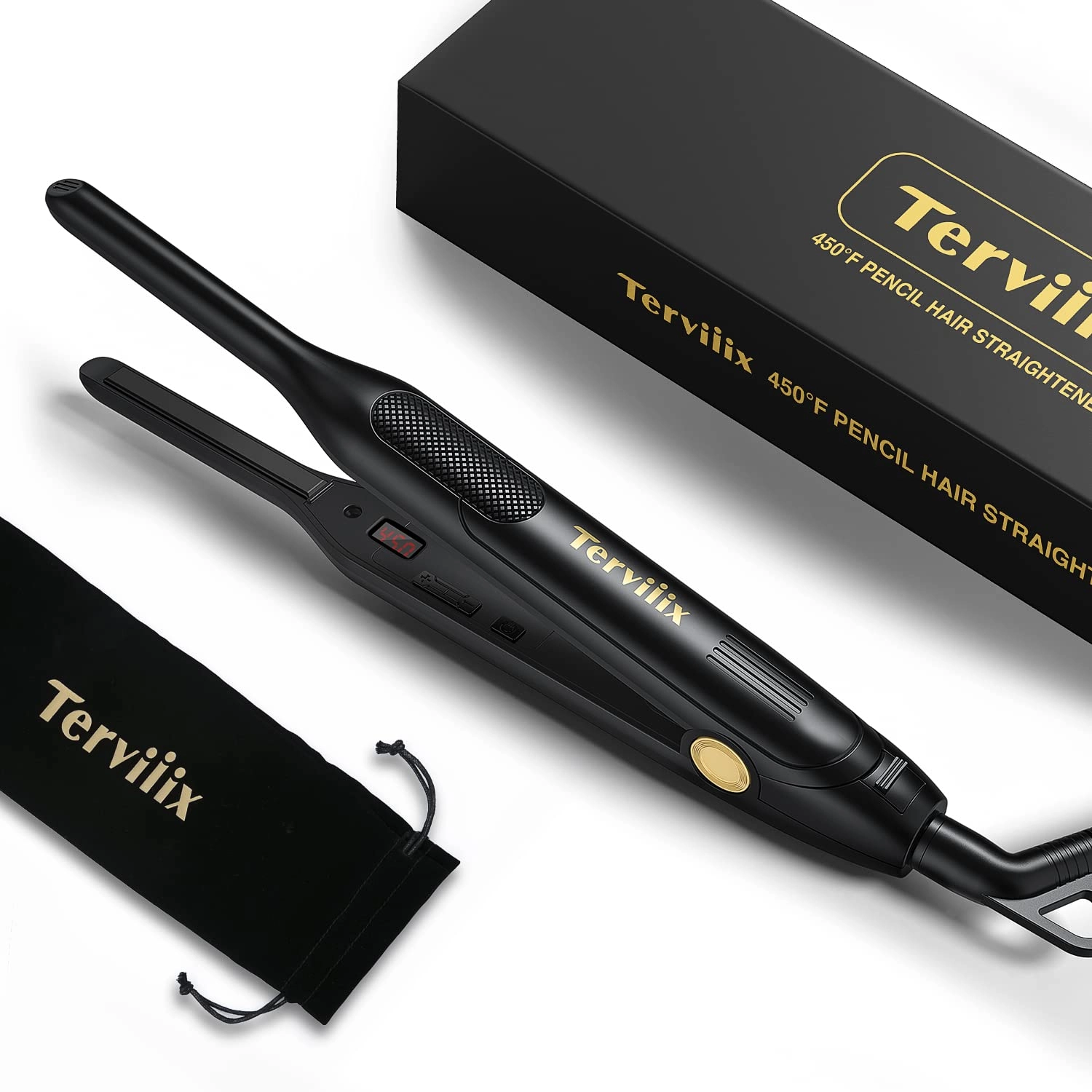 Pencil Flat Iron - 3/10 Inch