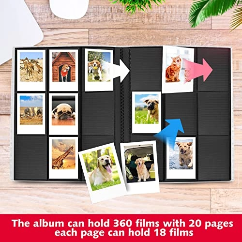 Instax Mini 360 Pockets PU Photo Album