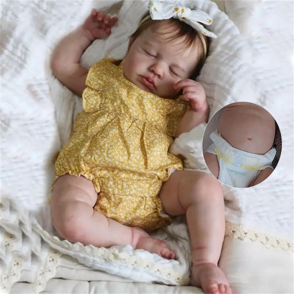 Reborn Baby Doll - 20 in Silicone Vinyl Ages 7+