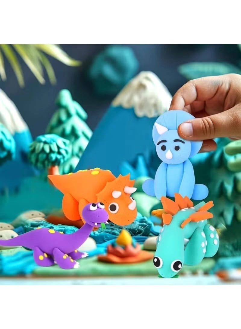 Air Dry Clay Craft Kit - 48 PC Soft Modeling Foam