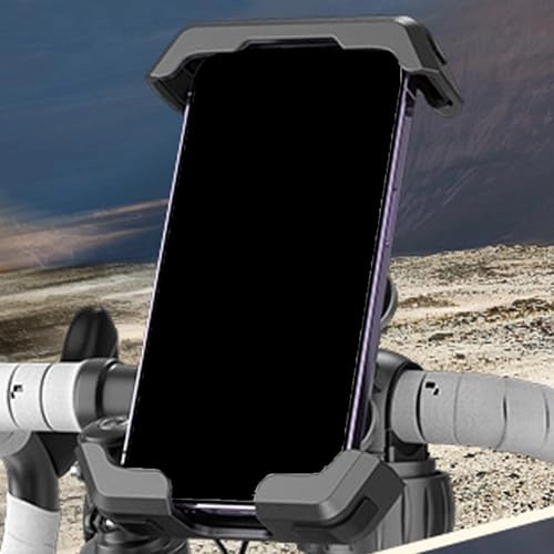 Phone Holder For Motorcycle Handlebar - Anti-Shake 18-34 mm 4.7-7-inch