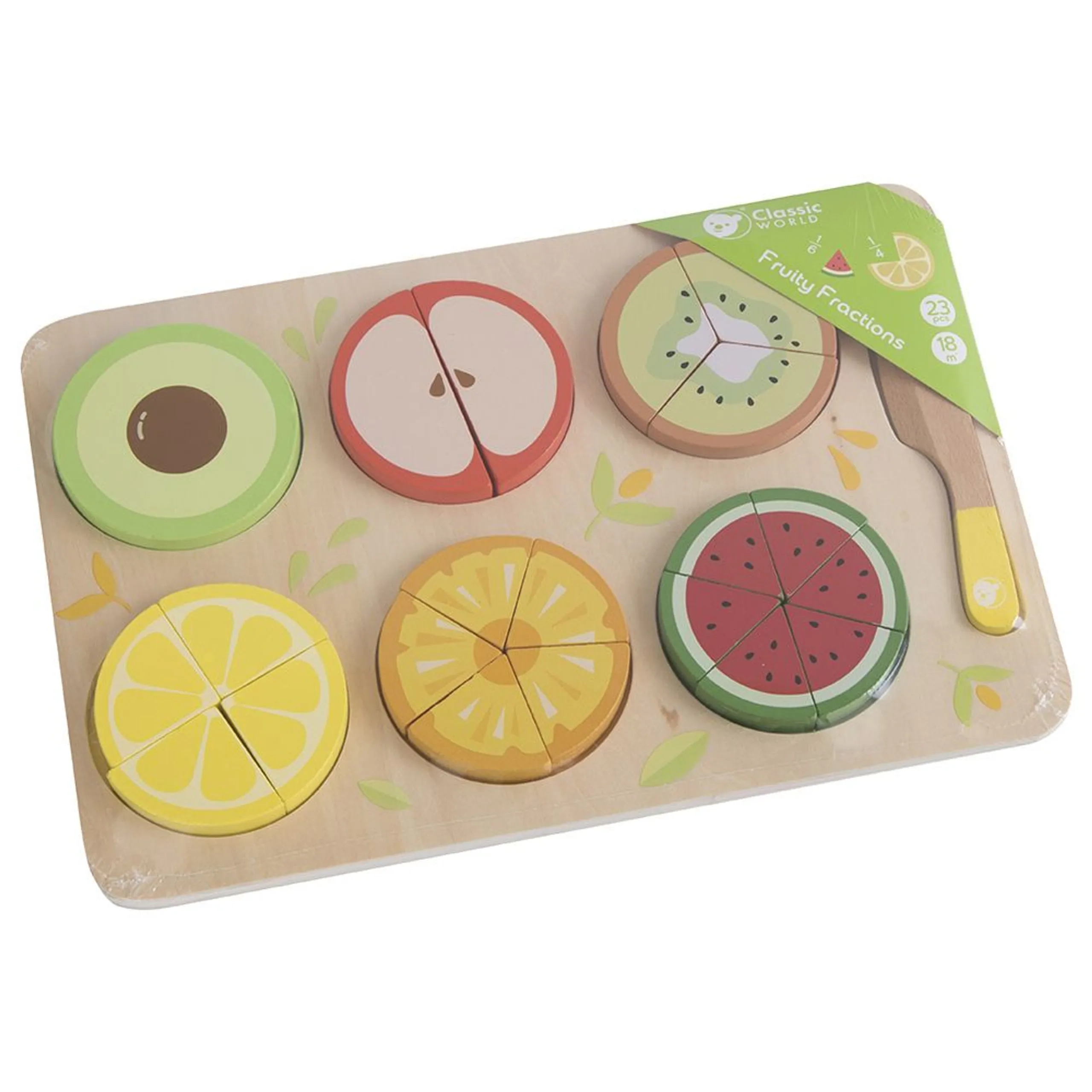 Fruity Fractions - 18 months+ 23pcs