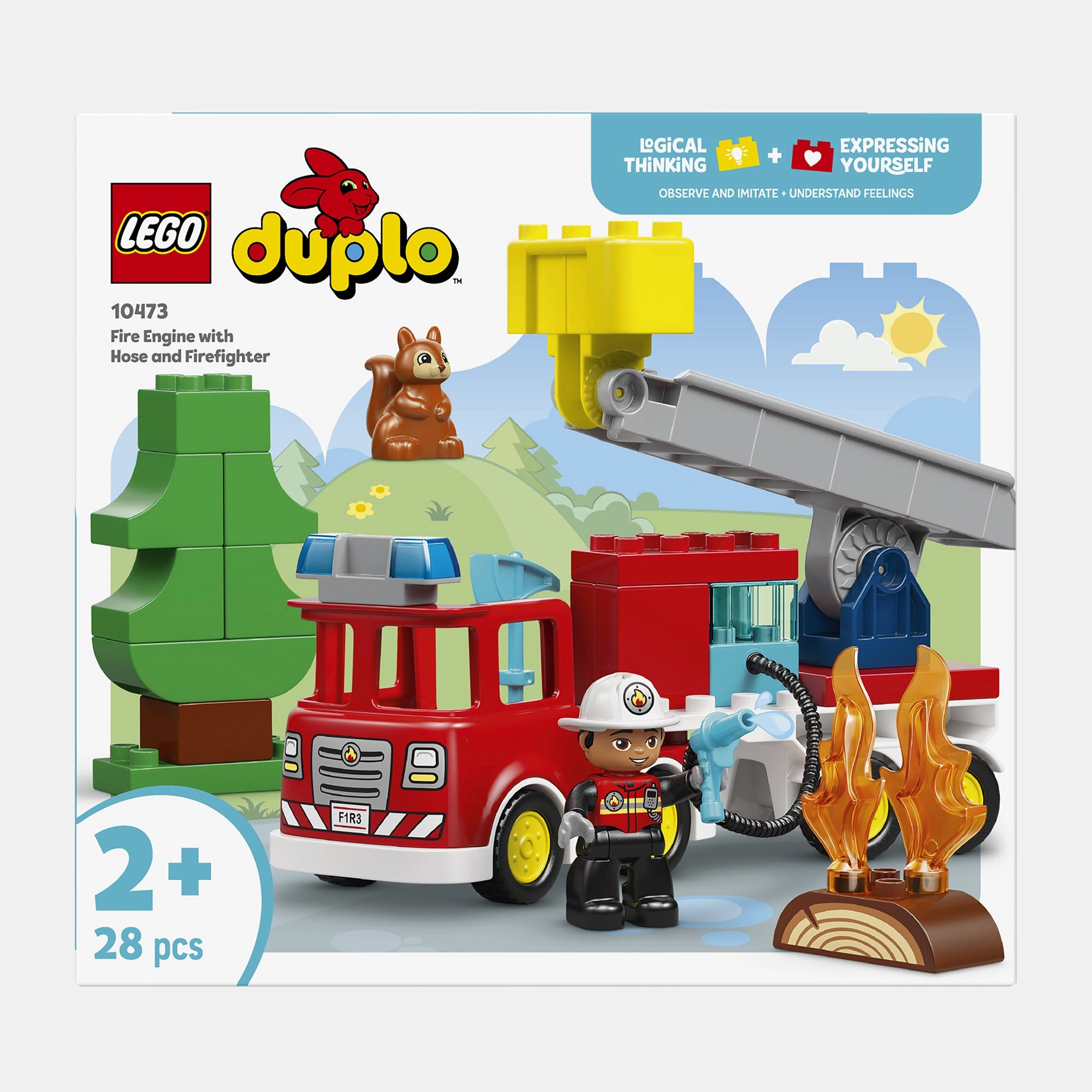 Duplo Town Fire Engine - Firefighting 28pcs