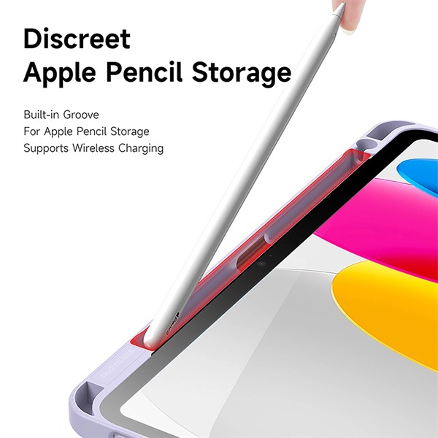 Smart Folio Case with Pencil Holder for iPad 10 (2022)