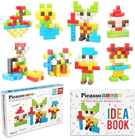 PicassoTiles PMC102 - 102 pcs