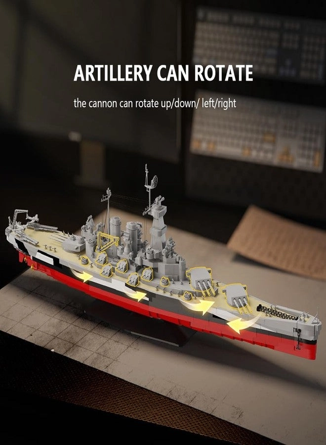 USS North Carolina (BB-55) Model Kit (39106) - 1:300