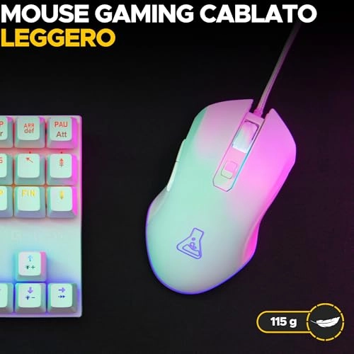 KULT-HELIUM Gaming Mouse - USB