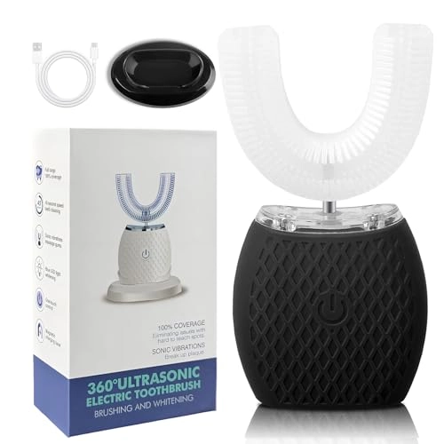 Ultrasonic Automatic Toothbrush - U-Shaped USB Charging