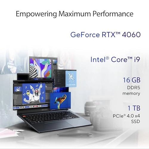 (Open Box) VivoBook Pro 16 K6602VV-AS96 - 16'' Core i9-13900H 16GB DDR5 1000GB SSD