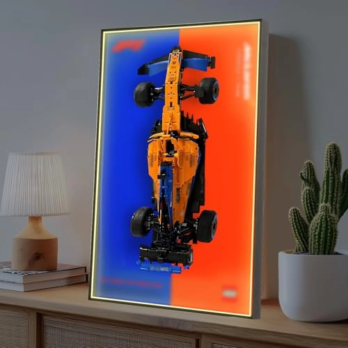 Display Wall Frame - for Lego 42141 LED Mirror