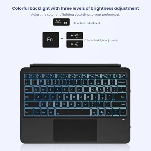 7-color Backlit Keyboard - Wireless