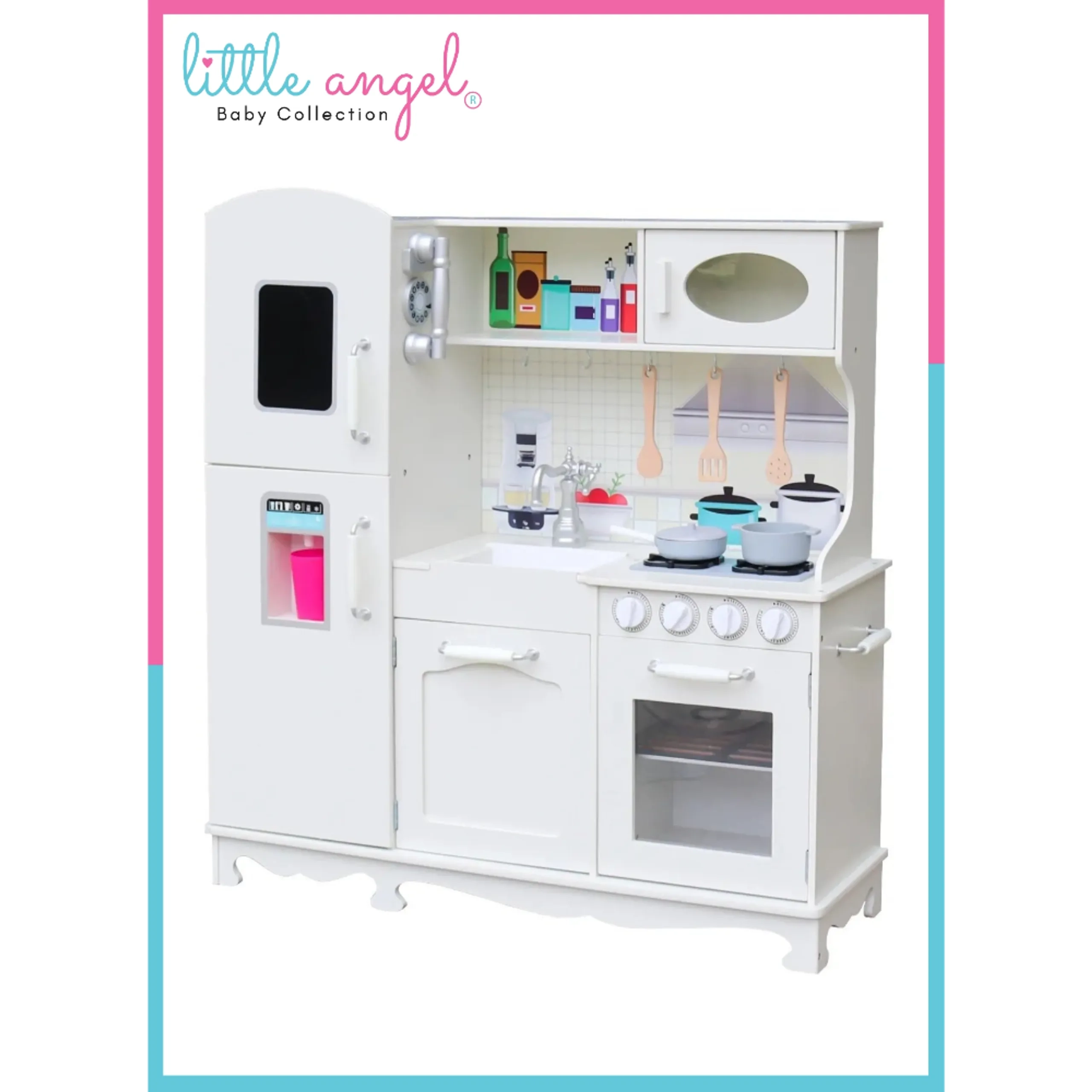 Wooden Kitchen Set - Montessori (GF-W10C409)