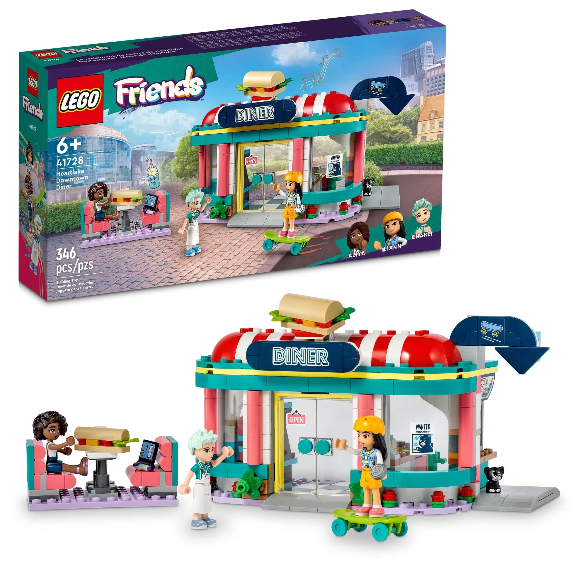 LEGO Friends Heartlake Downtown Diner (41728)