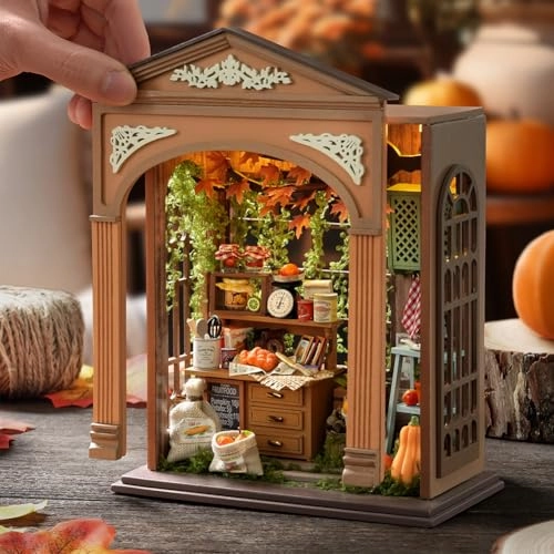 Miniature Wooden Dollhouse Furniture Kit - Creative Room 1:24