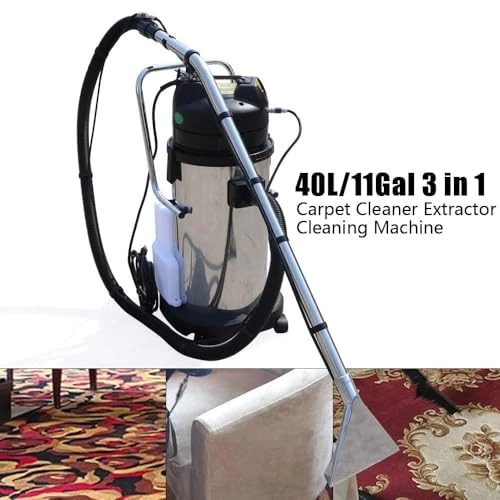 3 in 1 Carpet Cleaning Machine - 40L 1034W Stainless Steel
