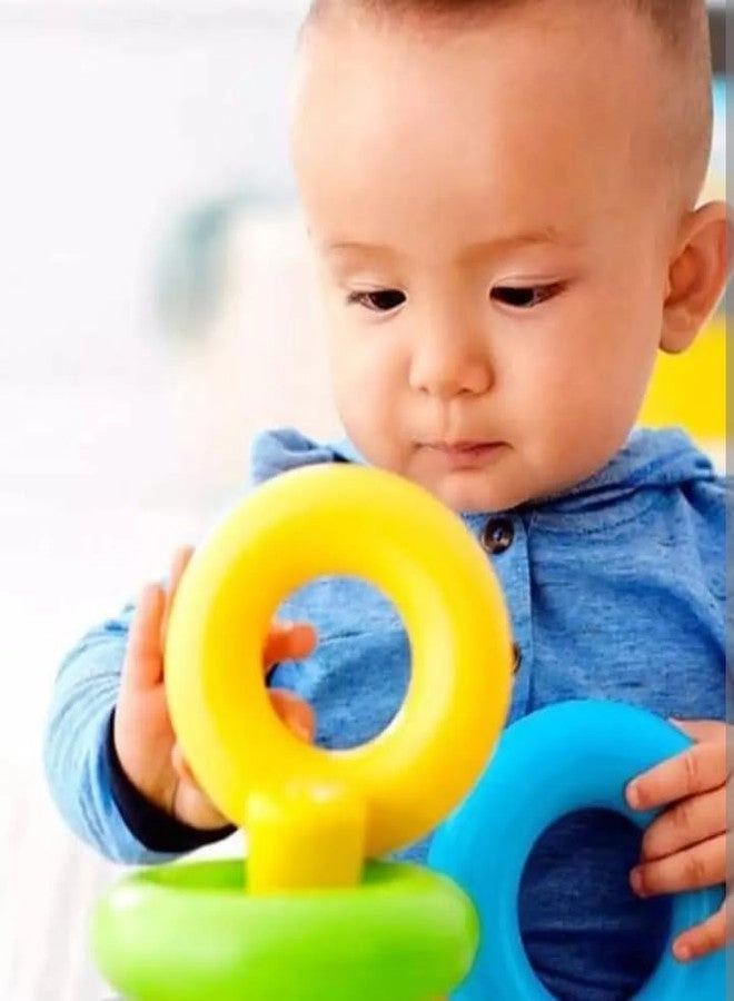 Manos Stacking Rings Smiley - 6 Months to 2 Years 9 pieces