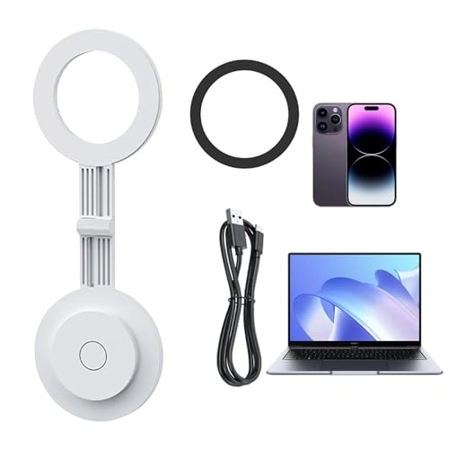 LED Selfie Ring Light - Magnetic USB Rechargeable