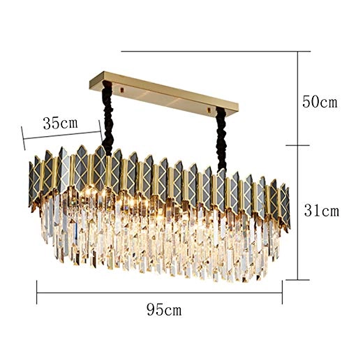 E14 Nordic Light Luxury Crystal Chandelier