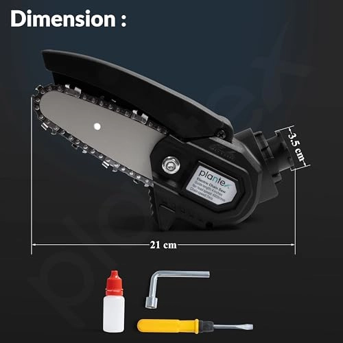 Chain Saw - 4-Inch 4000RPM Battery Powered