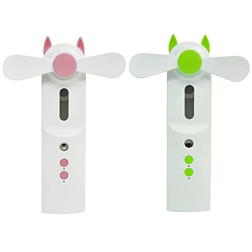 Mini waist hanging fan - Portable White