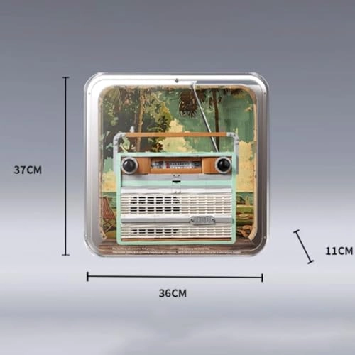 Figures Display Box - Acrylic 21X11X27cm