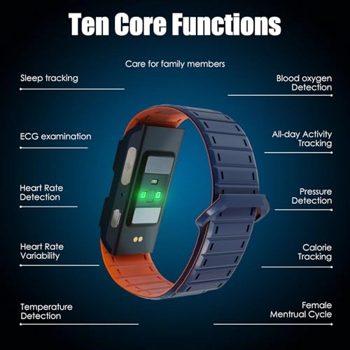 Smart Fitness Tracker - 100+ Exercise Modes IP68 Waterproof