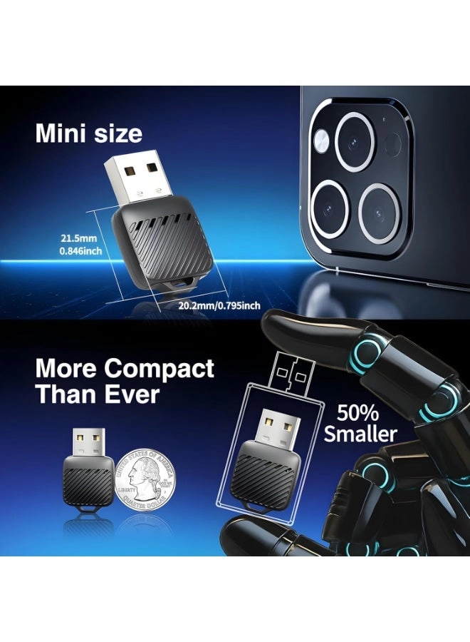 Wireless CarPlay Adapter - Mini USB Plug and Play