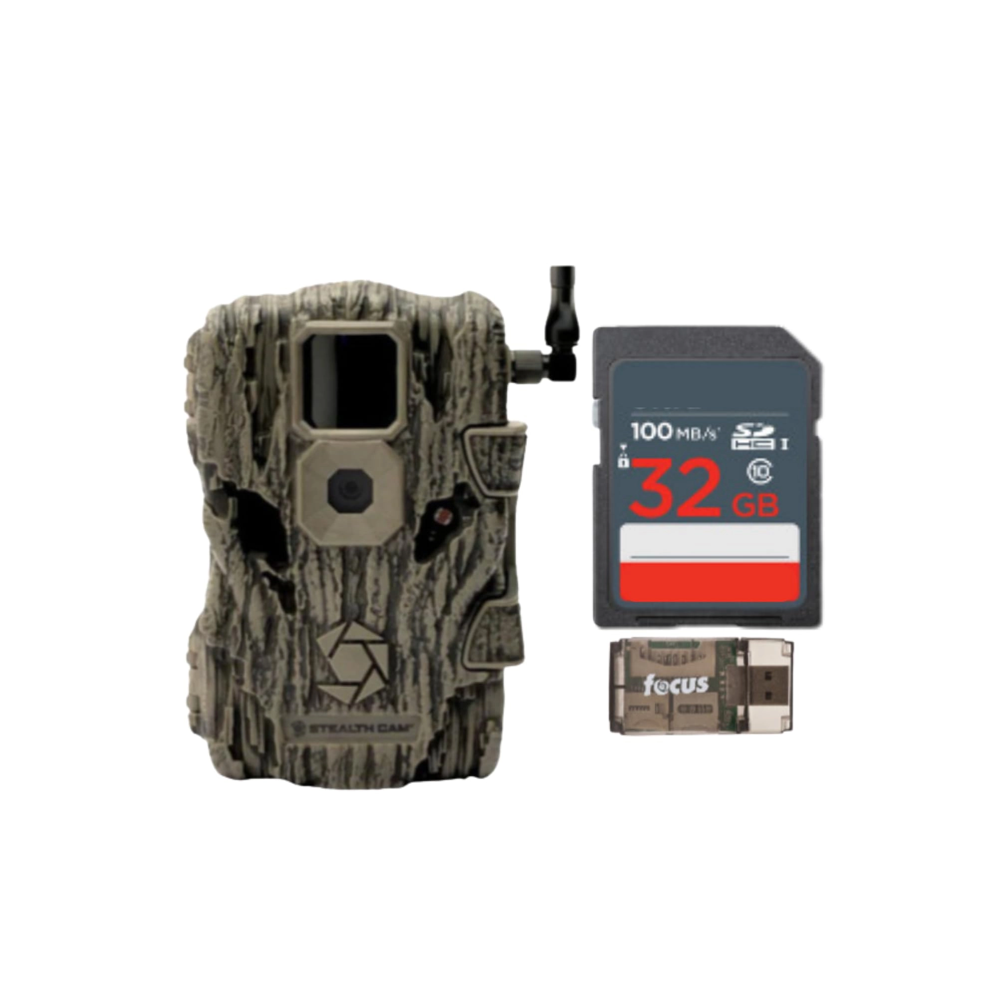Fusion X - 26MP + Ultra SDHC UHS-I Memory Card - 32GB + USB 2.0 Card Reader