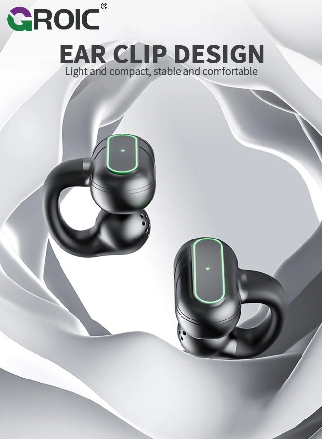 Clip-on Wireless Earbuds