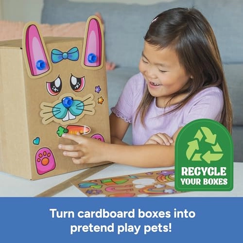 Boxineers Cardboard Animals - 5 Years 90 pieces