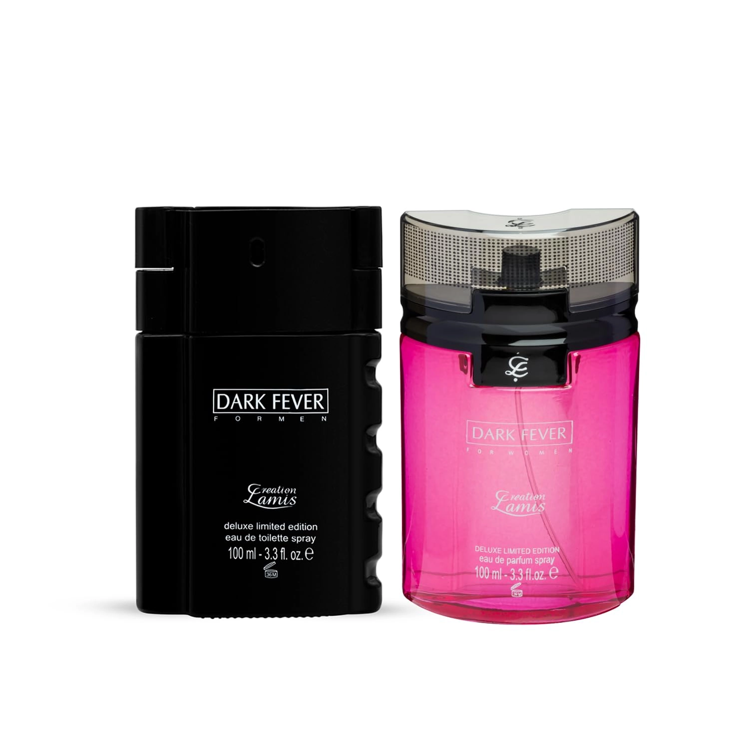 JAYWIR TRADING Dark Fever Eau de Toilette - 100ml + Dark Fever Eau de Parfum - 100ml