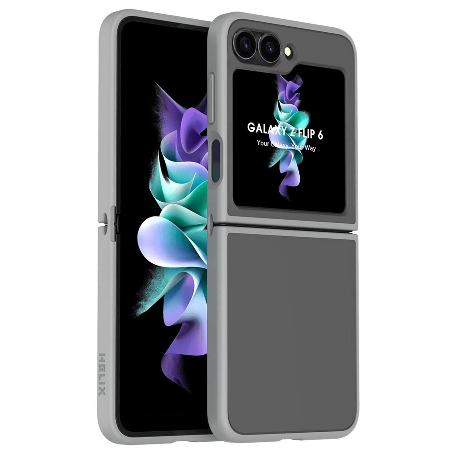 Helix Case Protective for Galaxy Z Flip 6 - Black
