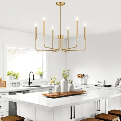Farmhouse Chandelier - Dimmable