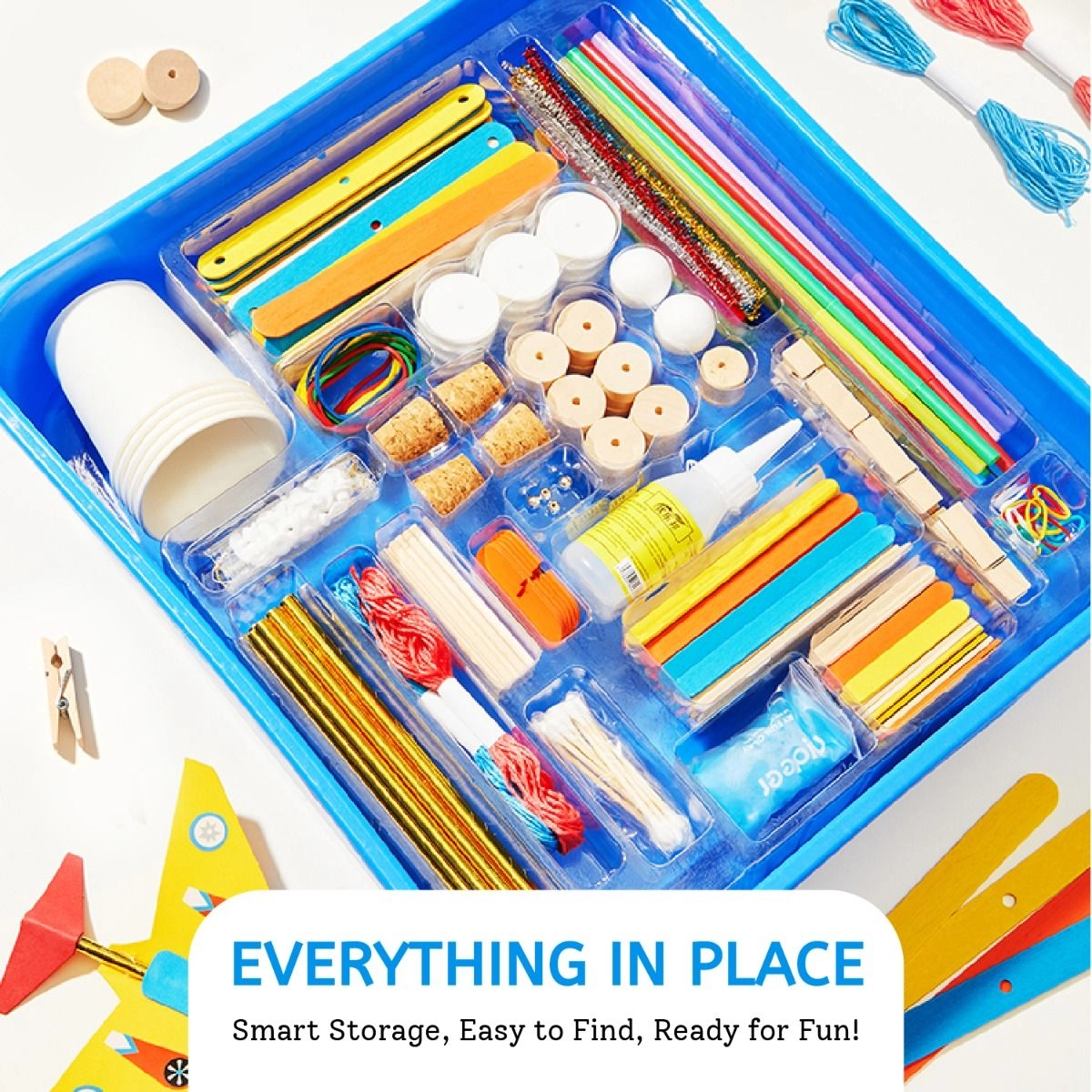 Beginner Invention DIY Kit - 8 years+ 200+ pieces