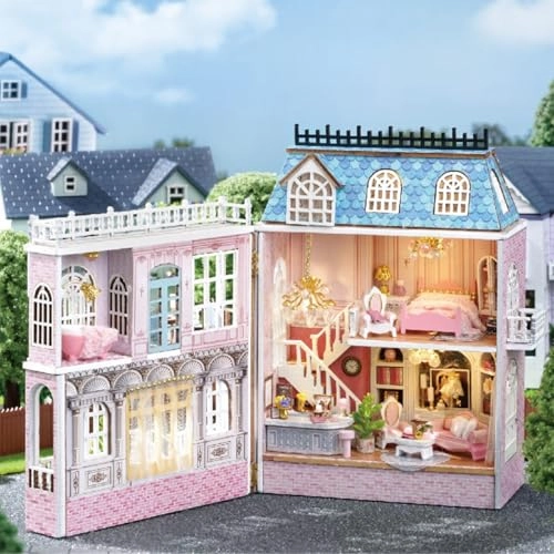 Miniature Dollhouse Kit - Magic Cabin