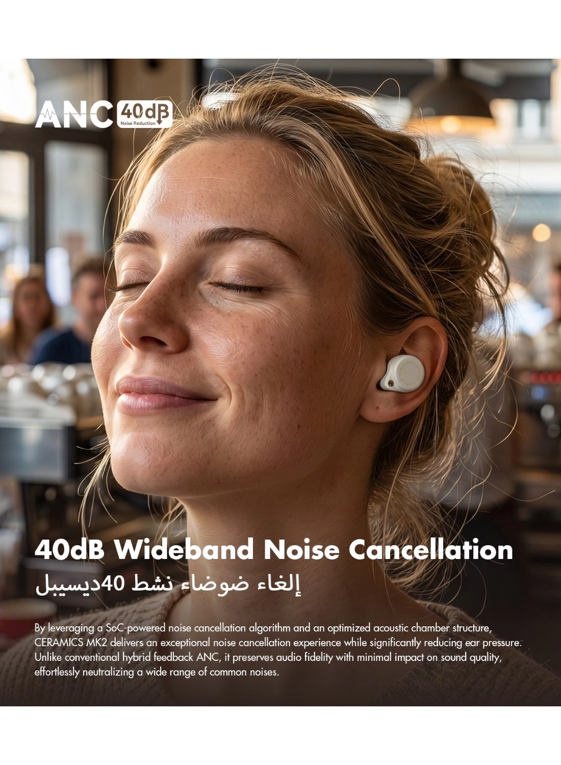 Ceramics Wireless Earbud