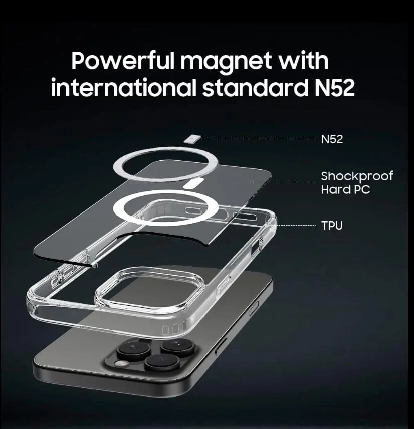 MagSafe Case Clear Case for iPhone 16 Pro