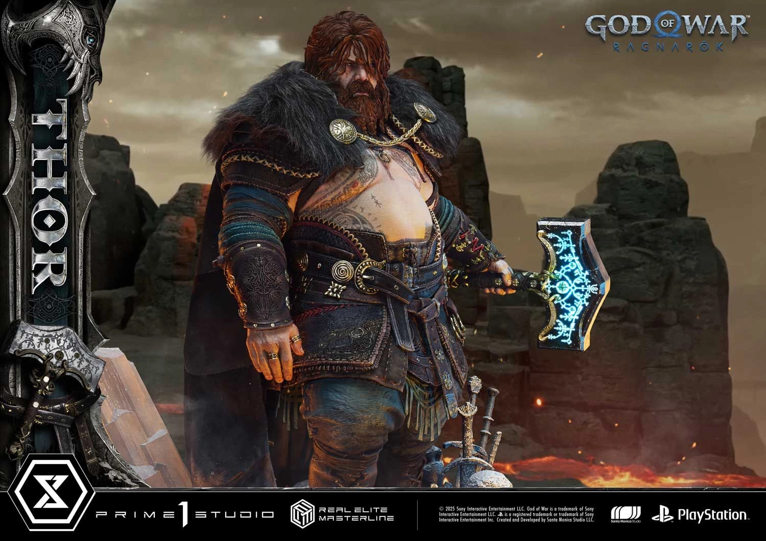 Thor - God of War Ragnarök - Real Elite Masterline - 1:3 scale