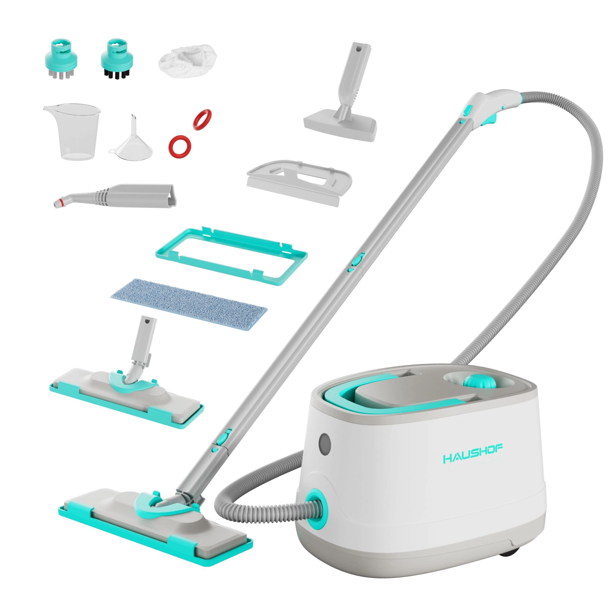 HAUSHOF Dampfreiniger 2000W - 4 bar 1.5 L