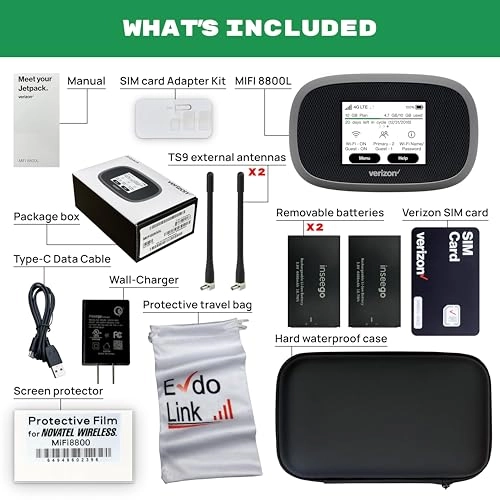 8800L - 4G LTE 802.11a/b/g/n/ac Up to 1 Gbps Bundle