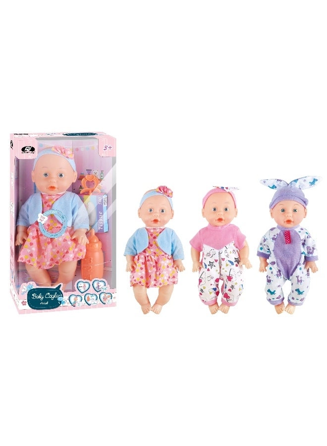 Baby Cayla Drink Doll Playset - 31cm Multicolor Ages 3+
